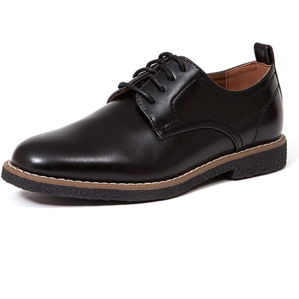 Deer Stags boys black dress shoes. Size 13. Excellent condition.